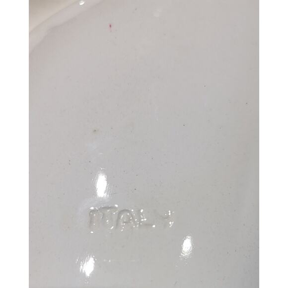 Floral Divided Tray with Deviled Egg Made in Italy - Picture 7 of 13